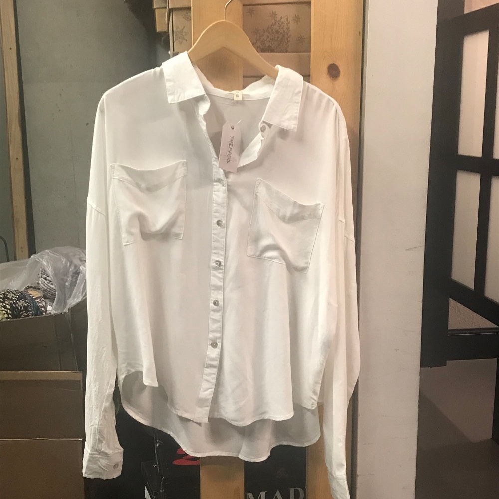 Oversized Button Up